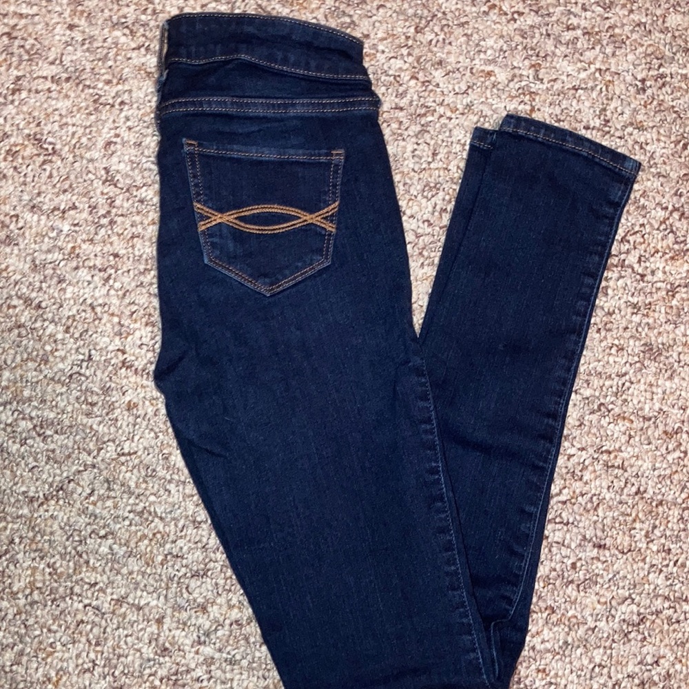 Abercrombie & Fitch skinny dark jeans - Picture 2 of 3